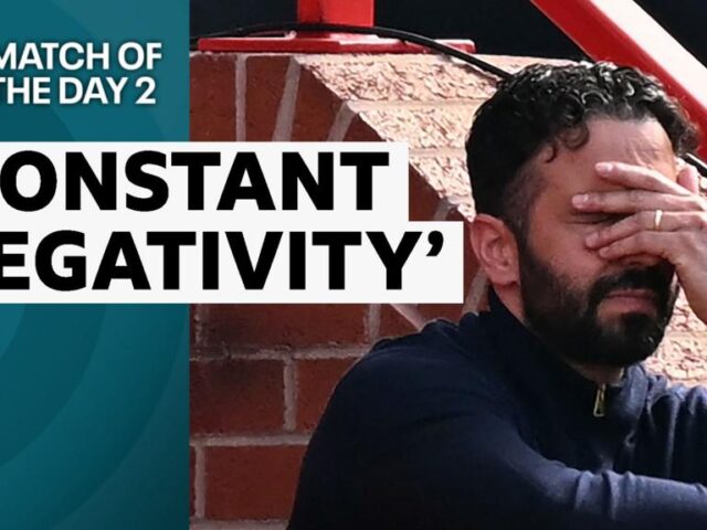 Premier League: Manchester United 0-2 West Ham – Danny Murphy criticises ‘negative’ Ruben Amorim