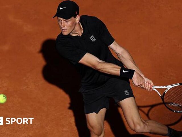 Italian Open: Jannik Sinner cruises past Jesper de Jong to reach last 16