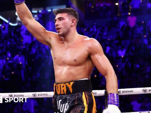 Tommy Fury: Boxer beats Kenan Hanjalic on return to the ring