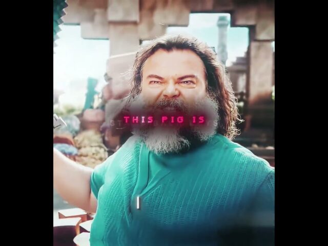 "This Pig Is Mine" ("A Minecraft Movie") Edit | Katy Perry – California Gurls (Slowed) #shorts