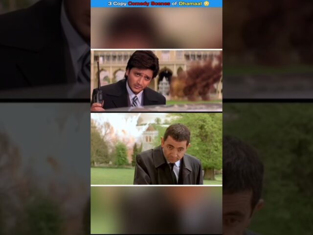 Copy Scenes in Dhamaal Movie 😵‍💫 || #shorts