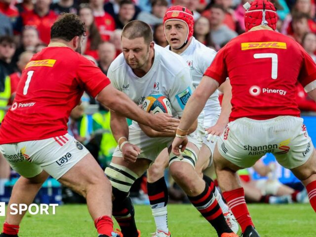 Munster 38-20 Ulster: Six-try Munster leave Ulster’s play-off bid on the brink