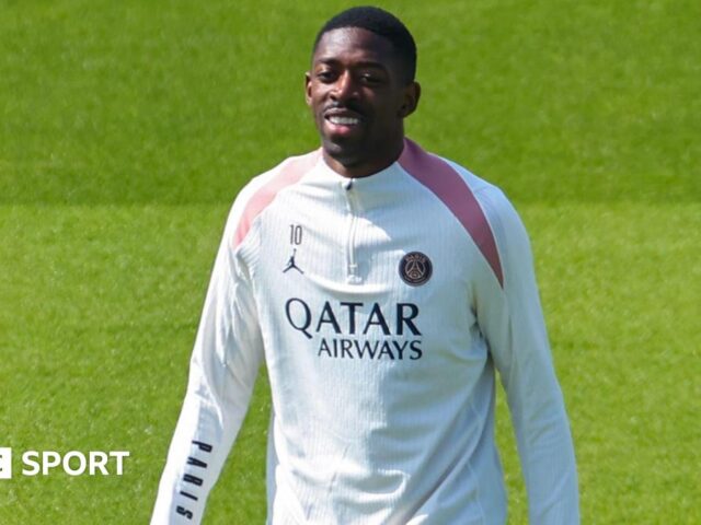 Champions League: Paris St-Germain v Arsenal – Ousmane Dembele fit