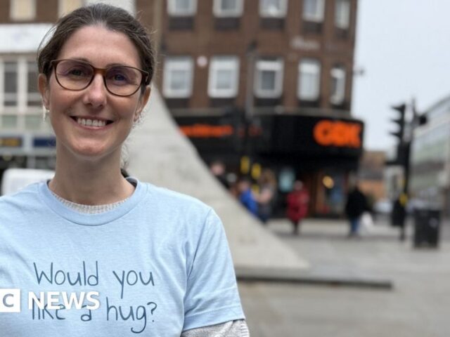 Bedford “professional cuddler” spreads word on benefits of touch