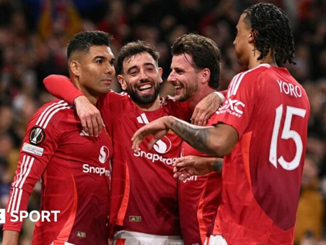Man Utd 4-1 Athletic Bilbao (7-1 on aggregate): Belief of winning Europa League most important – Amorim