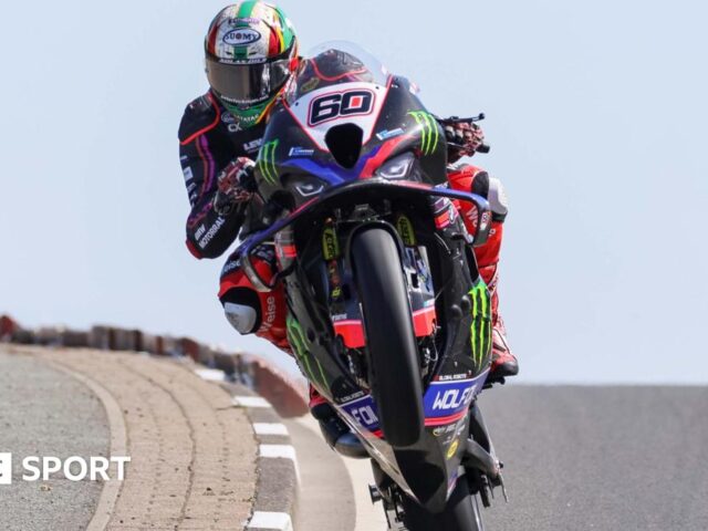 North West 200: Peter Hickman snatches Superbike pole