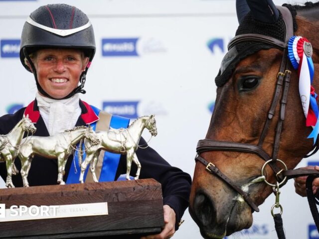 Badminton Horse Trials: Ros Canter wins event for second time on Lordships Graffalo