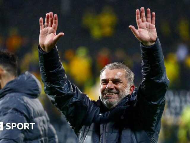 Ange Postecoglou: Tottenham boss hits back at critics as Spurs reach Europa League final