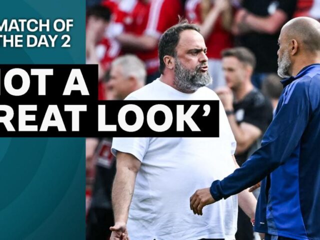 Evangelos Marinakis: Nottingham Forest owner confronts Nuno Espirito Santo
