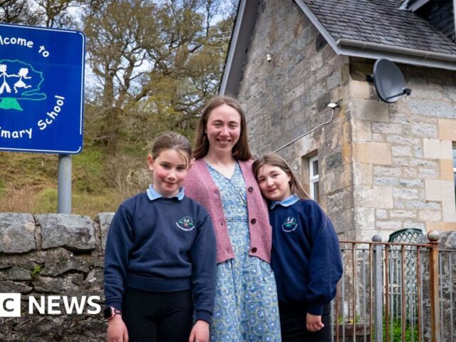 Inside the tiny school with two pupils saved from closure