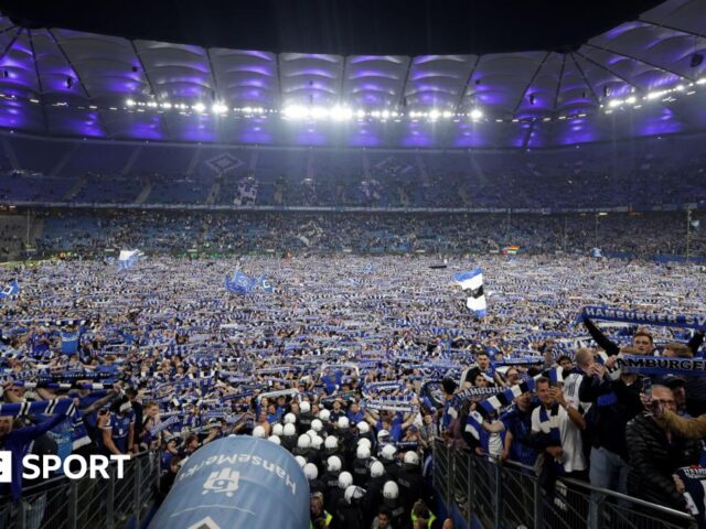 Hamburg pitch invasion leaves 44 injured and one in life-threatening condition