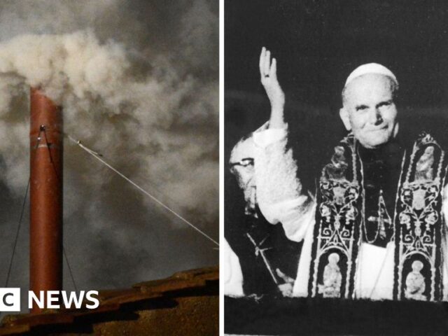 Archive video shows conclaves elect previous popes