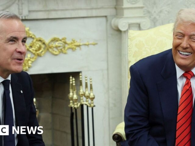 How Mark Carney flattered Donald Trump in first meeting