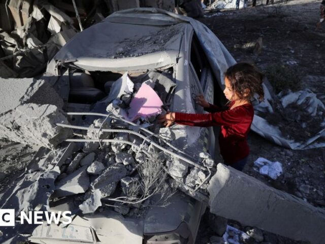 Israeli strikes in northern Gaza kill at least 48, hospital says