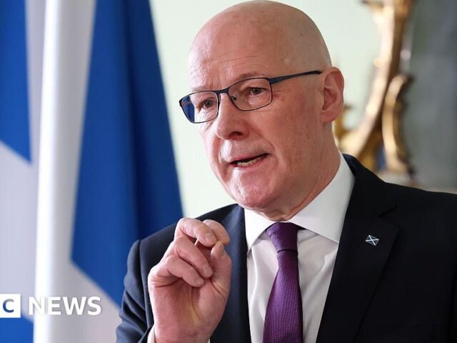 John Swinney says he will not support assisted dying bill