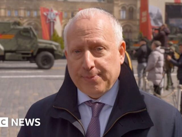 Steve Rosenberg reports from Russia’s Red Square on Victory Day