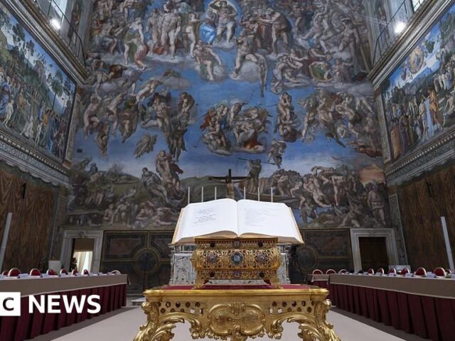 Voting due to start to elect a new pope