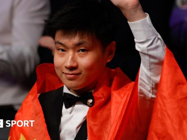 ‘Zhao Xintong’s world title can help snooker’s Olympic bid’