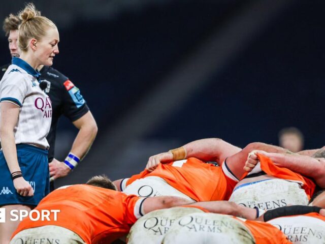 Scot Hollie Davidson first female to take charge of EPCR final, Bath v Lyon