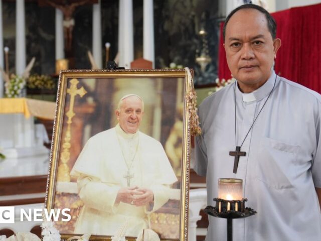 Pope Francis backed him when he took on a president. Now he’s voting in the conclave