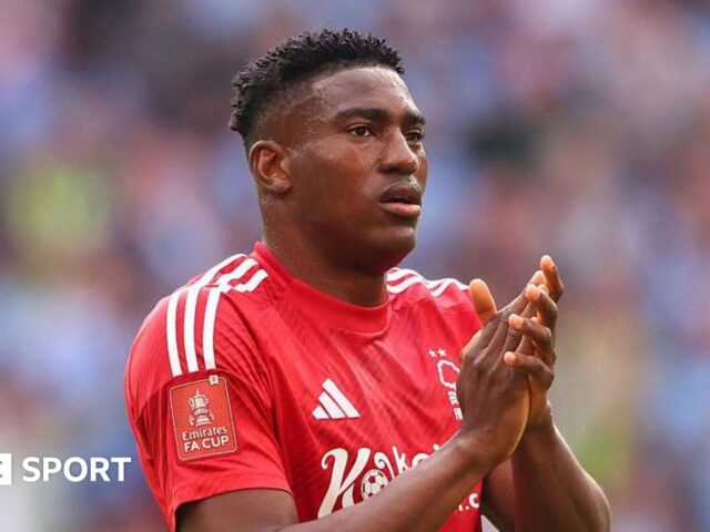 Taiwo Awoniyi: Nottingham Forest striker in induced coma after surgery