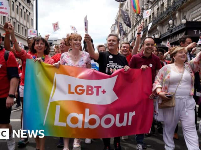 UK Pride groups suspend involvement of political parties