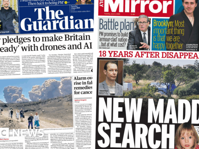 Britain ‘battle ready’ and ‘new Maddie search’
